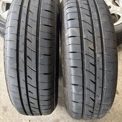 175/70R14 ブリヂストン　Playz PXⅡ アルミ付　4本セットの画像