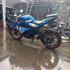 GSX125   GSX  実働　販売証明付き　　ベース車両　　カウル割れありの画像