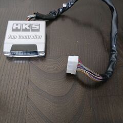 当時物 HKS ファンコントローラー ハーネス付 電動ファン 冷却水温計油温計の画像