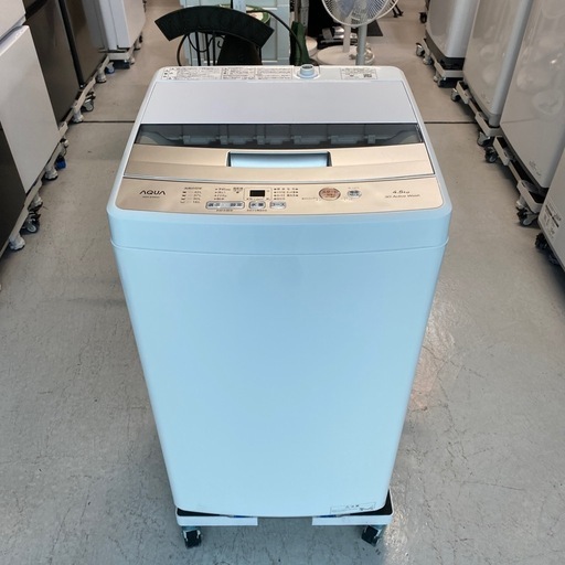 5/11売済AQUA 洗濯機 AQW-S4M 2023年製 4.5キロ