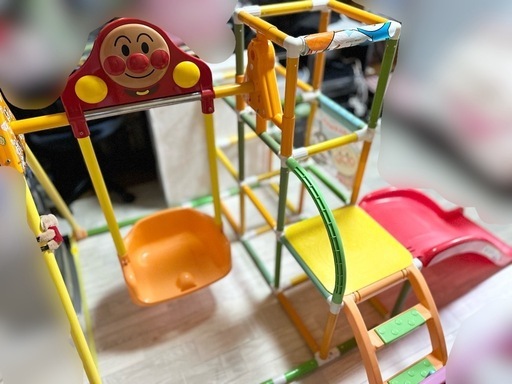 アンパンマン うちの子天才 かんたん折りたたみ ブランコパークDX
