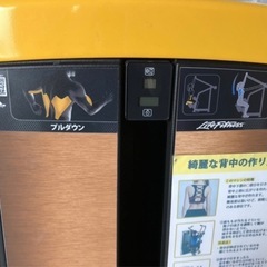 ライフフィットネス　プルダウンマシンの画像