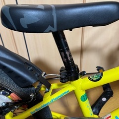 子供用　自転車　dバイク　16インチ　補助輪　　イエロー　の画像