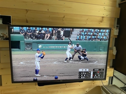 【値下げ】LG 43インチ 4Kテレビ (43UJ6500) + 壁掛け金具