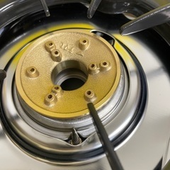 高錬83 開封のみ 新品 1口用ガスコンロ LP の画像