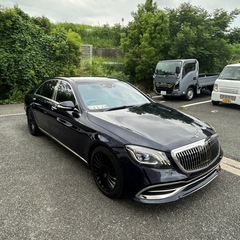 ベンツS550ロング　一部マイバッハ仕様の画像