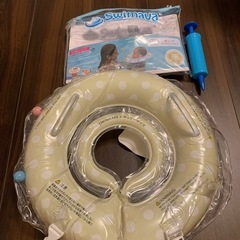 赤ちゃん　swimava 浮き輪の画像