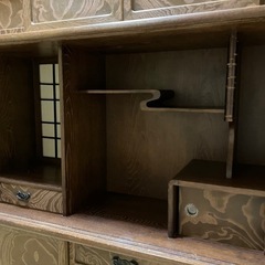 茶ダンス(さくら木)の画像