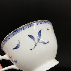 A2508-282　NARUMI ぺレーネブルー カップ＆ソーサー バラ売り不可 中古美品の画像