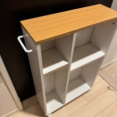 【受付終了】細型 小物入れ ローラー付きの画像