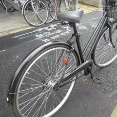 中古自転車３７０４　２７インチ　ギヤなし　ダイナモライの画像