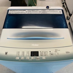 洗濯機　Haier 【美品】JW-U55HK 2023年製　小倉北区の画像