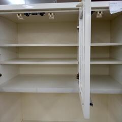 リユースのサカイ太田店★ジモティ割あり★  レンジボード 白 H179.5×D42×W88.5 クリーニング済み OJ10457の画像