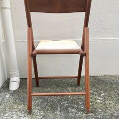 【廃盤】無印良品 MUJI 折り畳みチェア フォールディングチェア ブナ材の画像