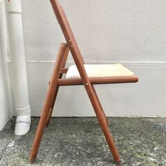 【廃盤】無印良品 MUJI 折り畳みチェア フォールディングチェア ブナ材の画像