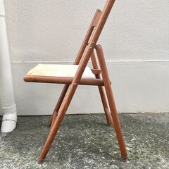 【廃盤】無印良品 MUJI 折り畳みチェア フォールディングチェア ブナ材の画像