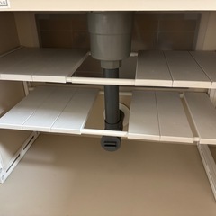 ニトリ　シンク下収納の画像