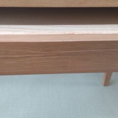 パソコンデスク 【引出し付き】100cm×50cmの画像