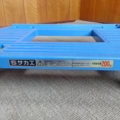 樹脂台車 運搬台車 サカエ 中古 の画像