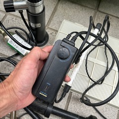 観賞魚水槽の濾過器、サーモヒーター、CO2添加用レギュレータなどの画像