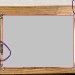 鏡付きドレッサー　スツール付の画像