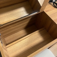 鏡付きドレッサー　スツール付の画像