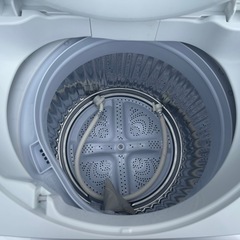 【リサイクルサービス八光】2019年製　シャープ SHARP 全自動洗濯機 6.0kg ホワイト系 ES-GE6C-Wの画像