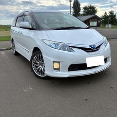 【総額49万円】車検R9.5まで/車税込み/エスティマ ハイブリッドG/4WD/ミニバンの画像