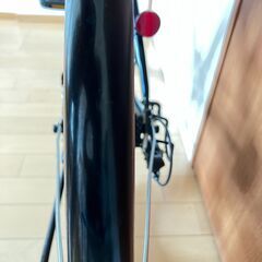 AsahiクロスバイクROOTS SLZ700 外装7段変速　ブラック 引き取専用の画像