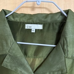 シースルーワイドシャツＬＬサイズの画像