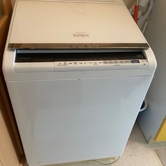 日立 タテ型洗濯乾燥機 洗濯12kg 乾燥6kg シャンパン ビートウォッシュ BW-DV120Eの画像