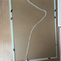ニトリ　額縁3個セット　木製アートフレーム　ディスプレイの画像