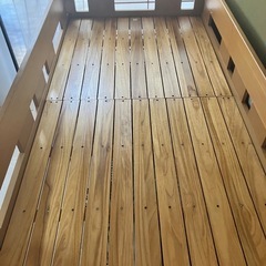 木製ロフトベット差し上げますの画像