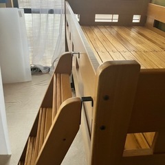 木製ロフトベット差し上げますの画像
