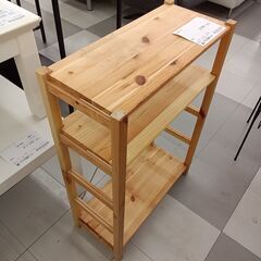 ★リユースのサカイ千葉中央店★期間限定割引有  木製ラック  H83×D26×W58 クリーニング済み TC4173の画像