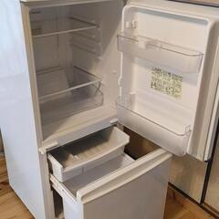 冷蔵庫 137L（46+91）SHARP SJ-14E7-KB 2011年製の画像