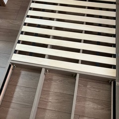 ベッドフレーム　シングル　無料の画像