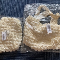 新品未使用　モコモコトートバックセットの画像