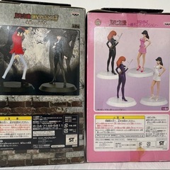 ルパン、峰不二子 フィギュアの画像