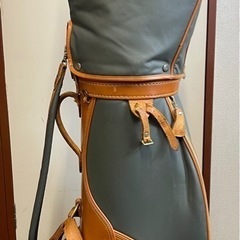 KNOX ゴルフバック　ゴルフ　茶色 カーキの画像