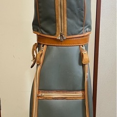 KNOX ゴルフバック　ゴルフ　茶色 カーキの画像