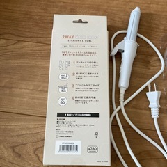 𓍯ストレート＆カール ミニヘアアイロン 有線タイプの画像