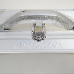 LAZY SUSAN レイジースーザン アルミ製 化粧品コスメケースの画像