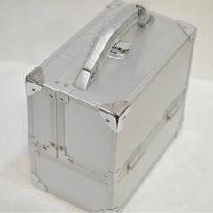 LAZY SUSAN レイジースーザン アルミ製 化粧品コスメケースの画像