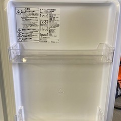 ◎   2ドア冷凍冷蔵庫　NITORI ニトリ　140L NTR-140WH 2023年製　動作確認済みの画像