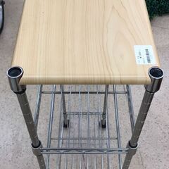 【ジャングルジャングル岩出店】【A855】キャスター付きメタルラック 中古 家具 和歌山 岩出市 紀の川市 海南市の画像