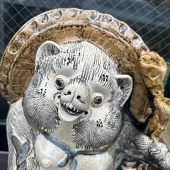 たぬきの置物の画像