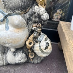 たぬきの置物の画像