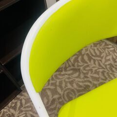 ★無料★　スチールパイプ椅子（グリーン）の画像