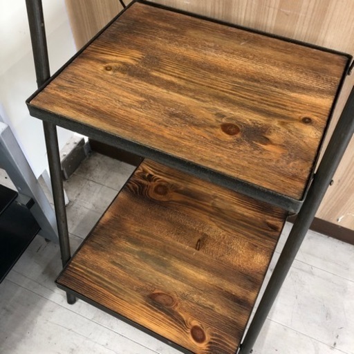 journal standard Furniture ラダーシェルフ　4段　ナチュラル&times;ブラック【トレファク堺福田店】